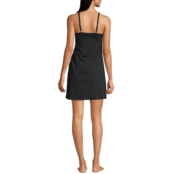 Women’s Chlorine Resistant Sweetheart Swim Dress One-piece Adjustable Straps - Picture 3 of 13